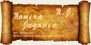Momira Jugović vizit kartica